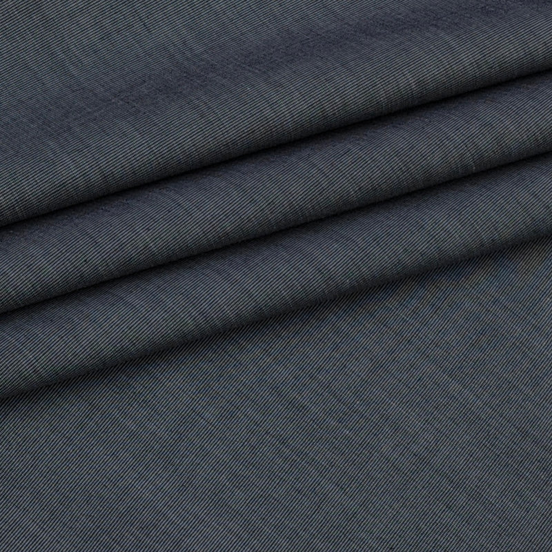 Shirt Fabric Raymond 100% cotton Slub Texture Pattern Colour Carbon Grey