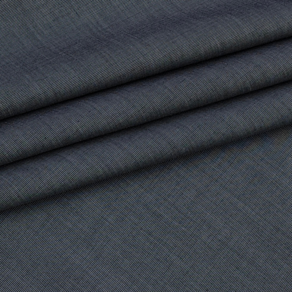 Shirt Fabric Raymond 100% cotton Slub Texture Pattern Colour Carbon Grey