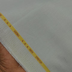 Trouser Fabric Raymond Pure Cotton Stretchable Color Ash Brown