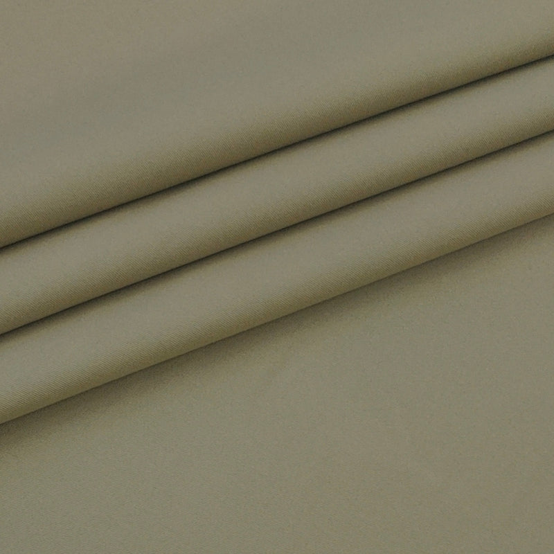 Trouser Fabric Raymond Pure Cotton Stretchable Plain Color Dried Brown