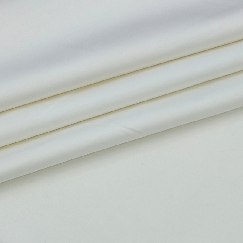 Trouser Fabric Donear Giza Cotton Plain Colour Off White