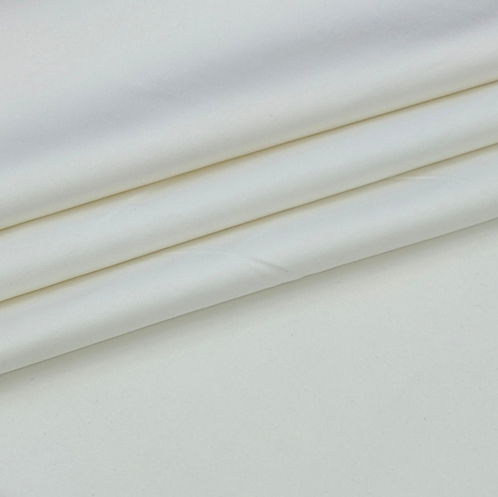 Trouser Fabric Donear Giza Cotton Plain Colour Off White