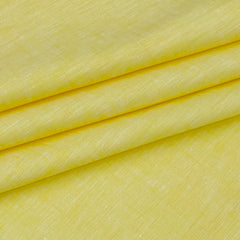 Shirt Fabric Raymond 60Lea×60Lea Pure Linen Slub Texture Colour Lemon