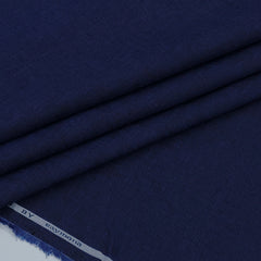 Shirt Fabric Raymond 60Lea×60Lea Pure Linen Slub Texture Colour Dark Blue