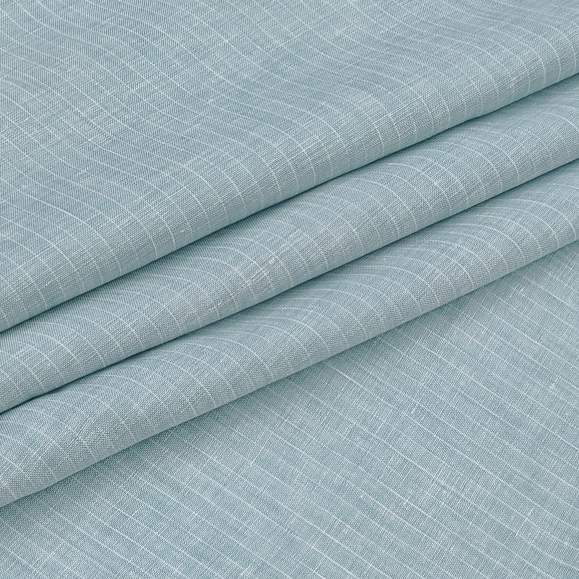 Shirt Fabric Raymond 60Lea×60Lea Pure Linen Cross Slub Lining Colour Pistachio Green