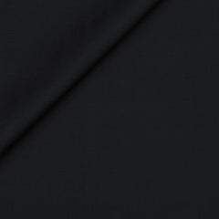 Trouser Fabric Reid & Taylor Super 130s Count 70%Wool Self Slub Color True Black