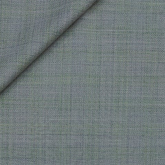 Trouser Fabric Reid & Taylor Super 130s Count 70%Wool Mild Check Color Greenish Grey