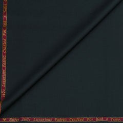 Trouser Fabric Reid & Taylor Super 140s Count 70%Wool Plain Weave Color Charleston Green