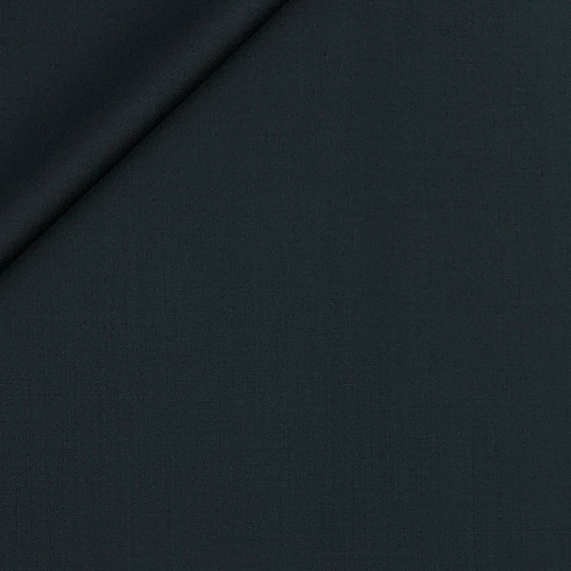 Trouser Fabric Reid & Taylor Super 140s Count 70%Wool Plain Weave Color Charleston Green