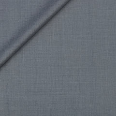 Trouser Fabric Reid & Taylor Super 140s Count 70%Wool Slub Texture Color Light Grey