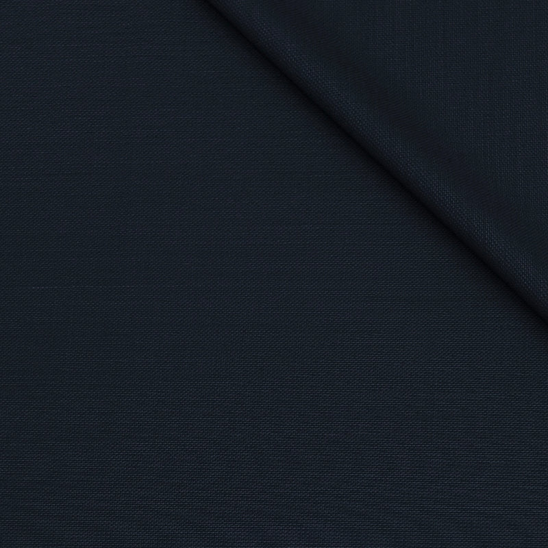 Trouser Fabric Reid & Taylor Super 130s Count 70%Wool Solid Textured Color Prussian Blue