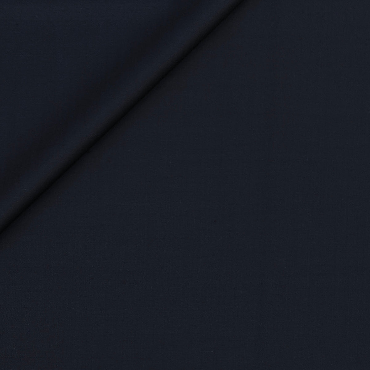 Trouser Fabric Reid & Taylor Super 130s Count 70%Wool Self Slub Color Dark Midnight Blue