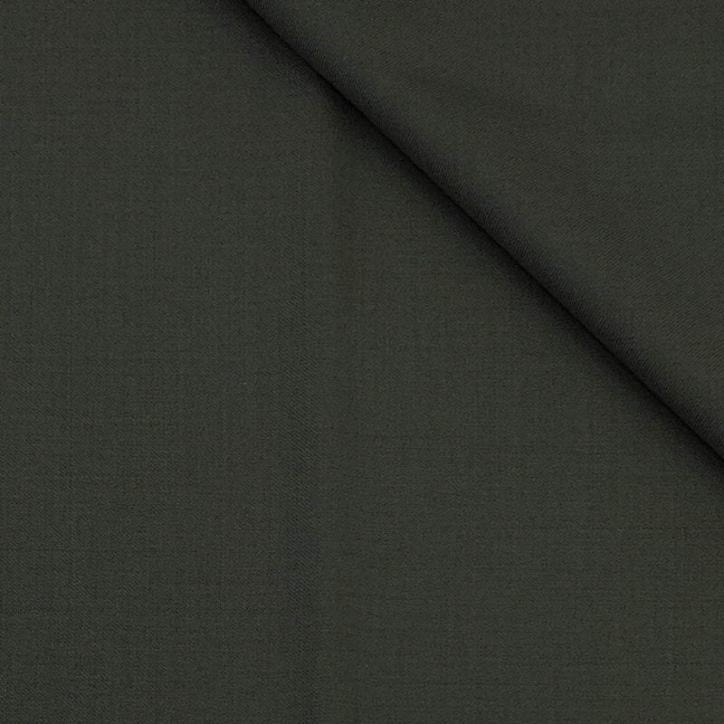 Trouser Fabric Reid & Taylor Super 130s Count 70%Wool Structure Color Mehandi