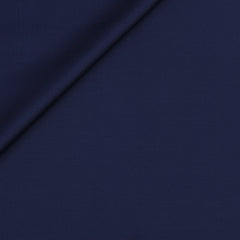 Trouser Fabric Reid & Taylor Super 130s Count 70%Wool Structure Color Navy Blue