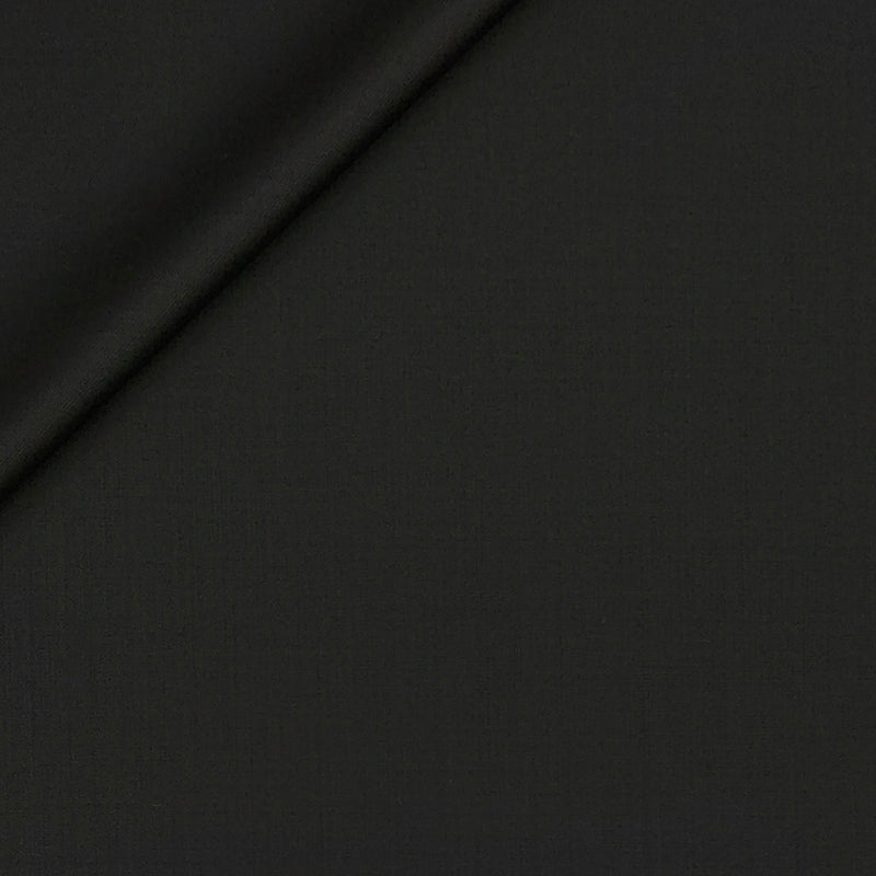 Trouser Fabric Reid & Taylor Super 120s Count 50%Wool Plain Weave Stretchable Color Beaver Brown