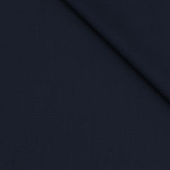 Trouser Fabric Reid & Taylor Super 120s Count 50%Wool Slub Stretchable Color Dark Blue