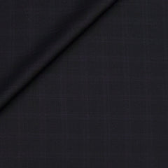 Trouser Fabric Reid & Taylor Super 130s Count 70%Wool Check Color Wine N Brown