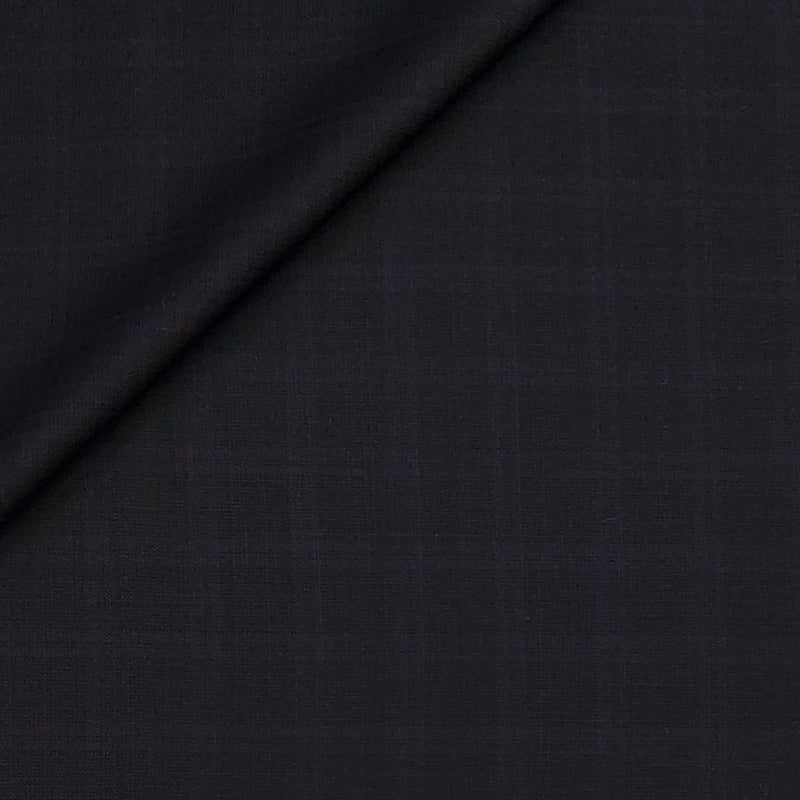 Trouser Fabric Reid & Taylor Super 130s Count 70%Wool Check Color Wine N Brown