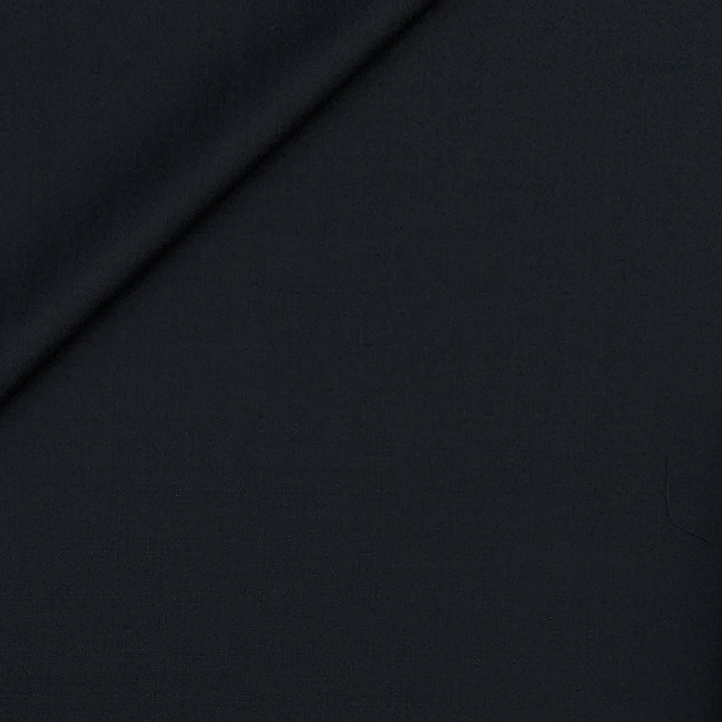 Trouser Fabric Reid & Taylor Super 130s Count 70%Wool Slub Color Midnight Blue