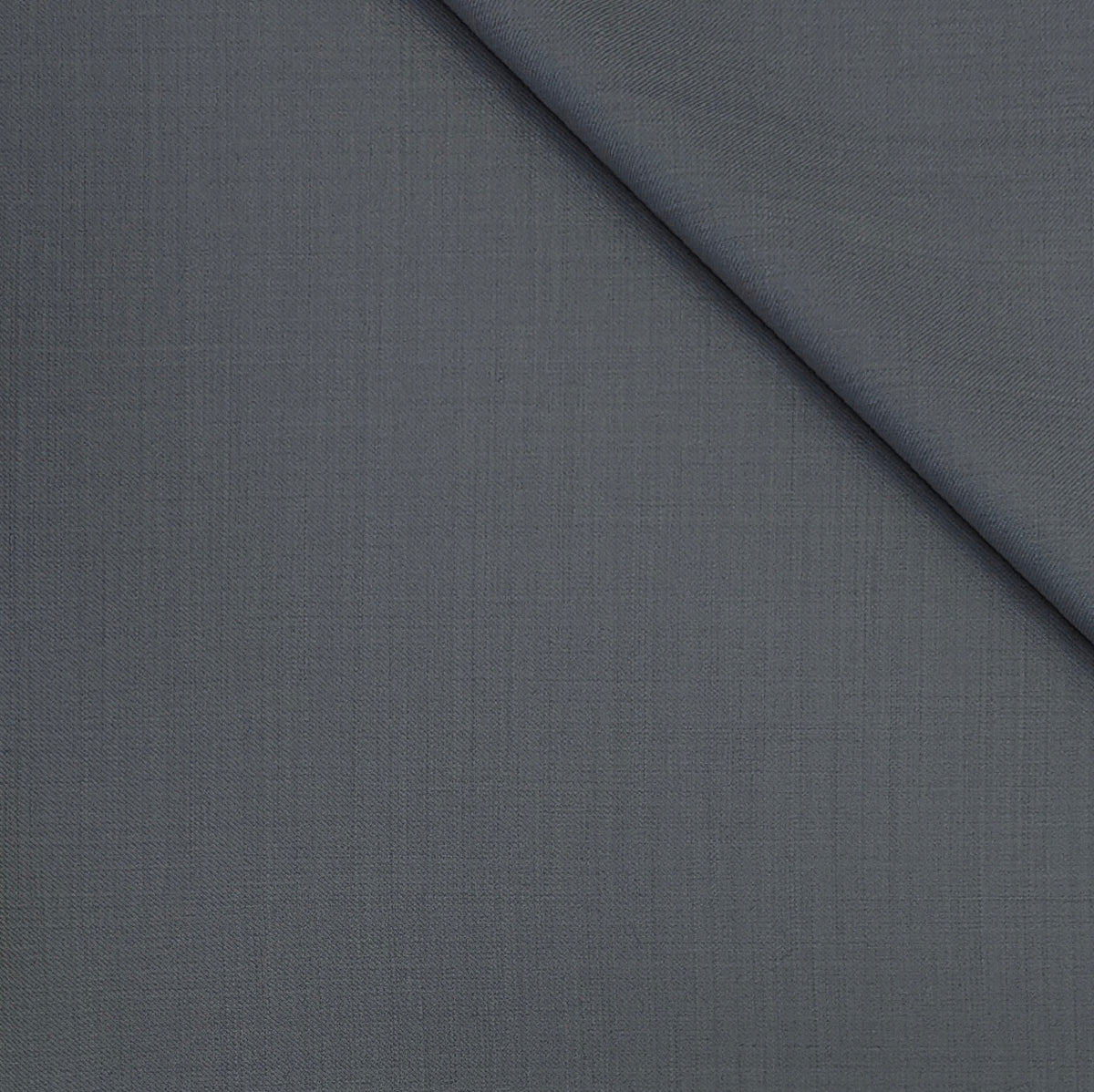 Trouser Fabric Reid & Taylor Super 120s Count 50%Wool Self Slub Stretchable Color Zinc Grey