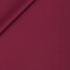 Suit Fabric Siyaram TR Plain Color Blood Red