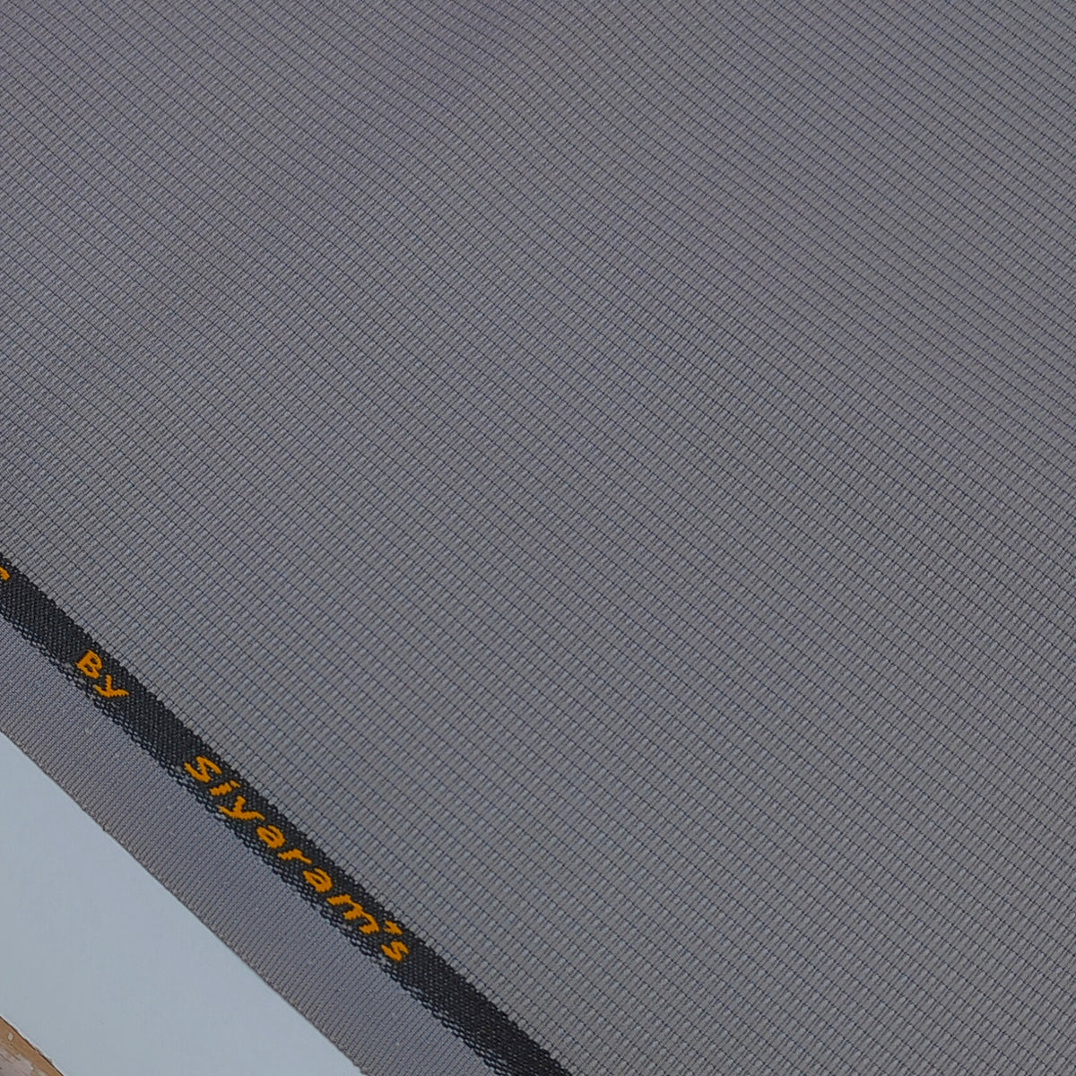 Trouser Fabric Siyaram Poly Cotton Thick N Rough Dobby Colour Slate Lavender