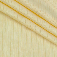 Shirt Fabric Raymond 60Lea×60Lea Pure Linen Fine Stripe Colour Pastel Yellow
