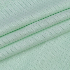 Shirt Fabric Raymond 60Lea×60Lea Pure Linen Fine Stripe Colour Mint Green