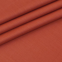 Shirt Fabric ManTire wrinkle Free PC Plain Fill a Fill Colour Rust Orange