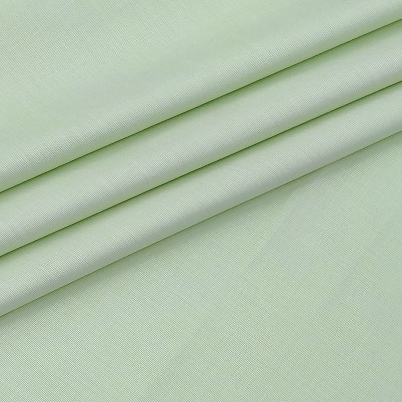 Shirt Fabric ManTire wrinkle Free PC Plain Fill a Fill Colour Tea Green