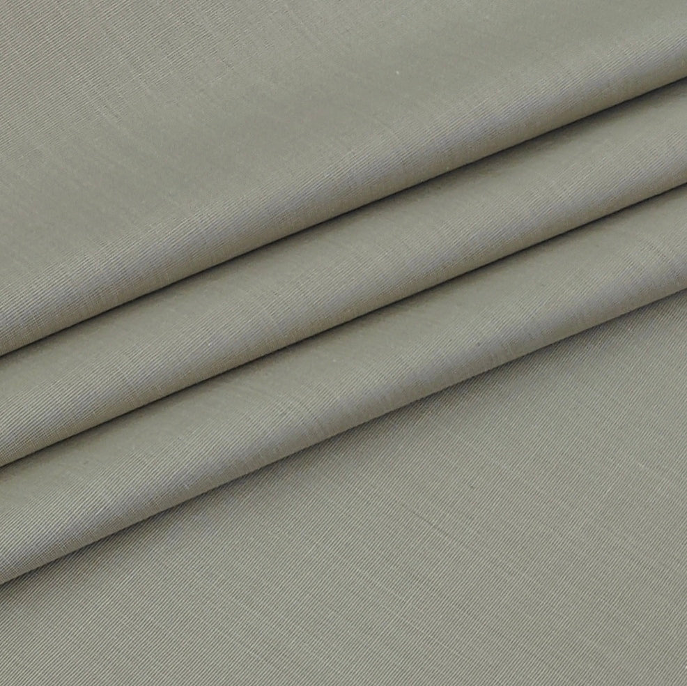 Shirt Fabric ManTire wrinkle Free PC Plain Fill a Fill Colour Taupe Brown