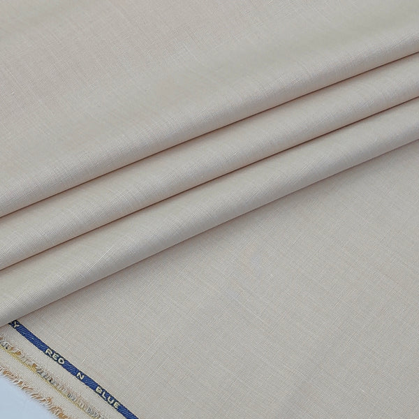 Shirt Fabric ManTire wrinkle Free PC Plain Fill a Fill Colour Ash Cream