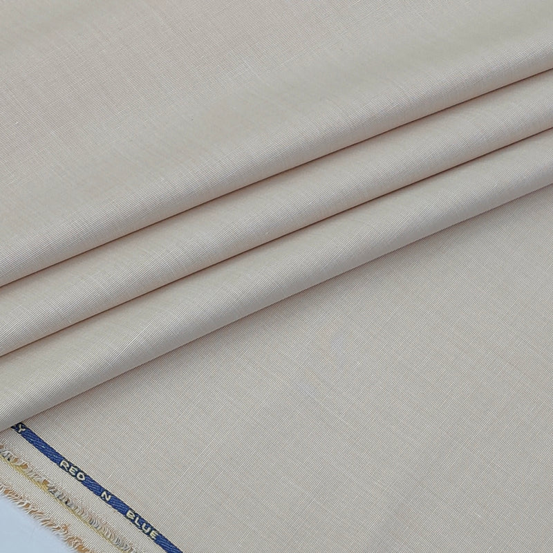 Shirt Fabric ManTire wrinkle Free PC Plain Fill a Fill Colour Ash Cream