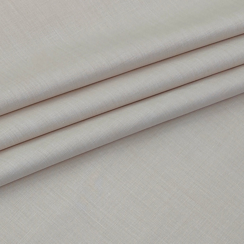 Shirt Fabric ManTire wrinkle Free PC Plain Fill a Fill Colour Ash Cream