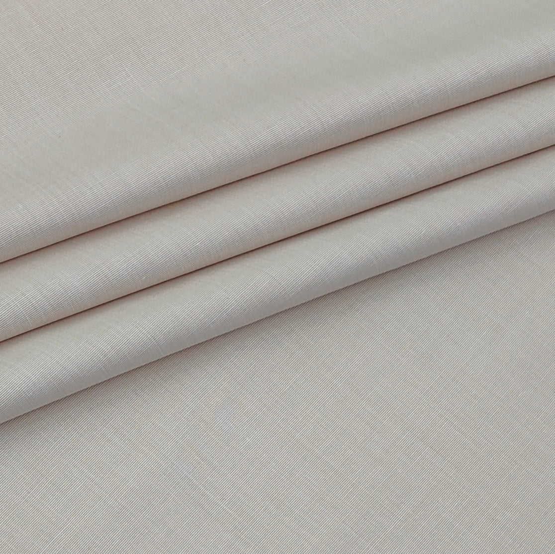 Shirt Fabric ManTire wrinkle Free PC Plain Fill a Fill Colour Ash Cream