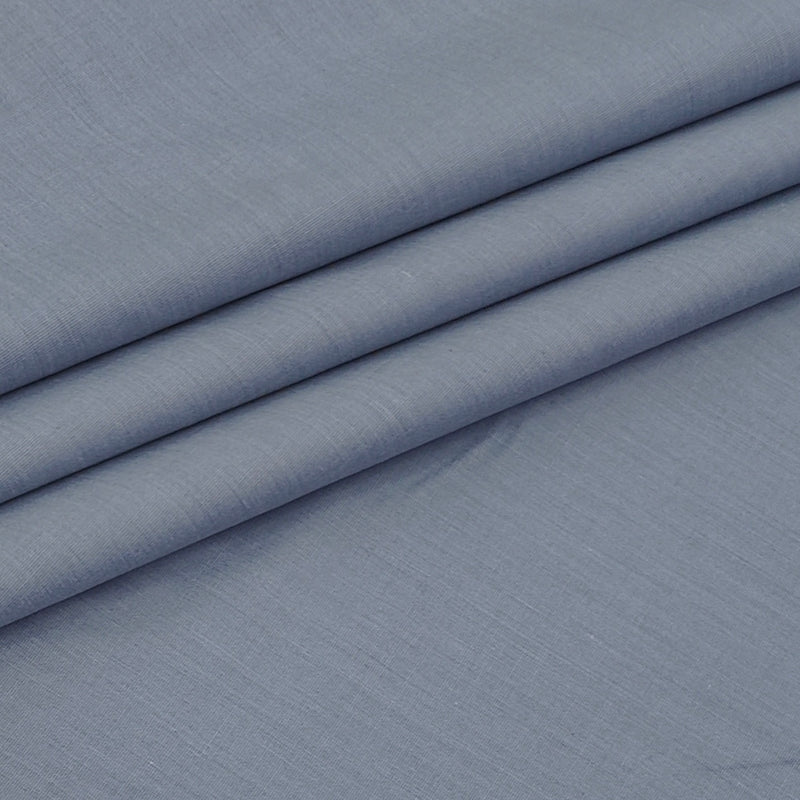 Shirt Fabric ManTire wrinkle Free PC Plain Fill a Fill Colour Glaucous Blue