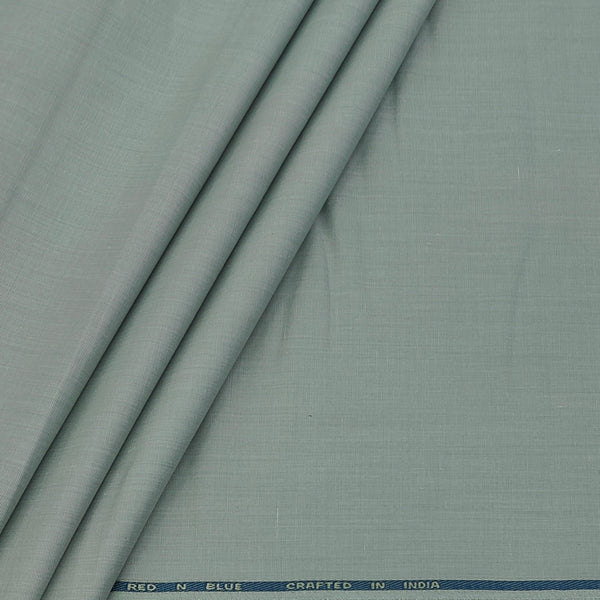 Shirt Fabric ManTire wrinkle Free PC Plain Fill a Fill Colour Muted Green