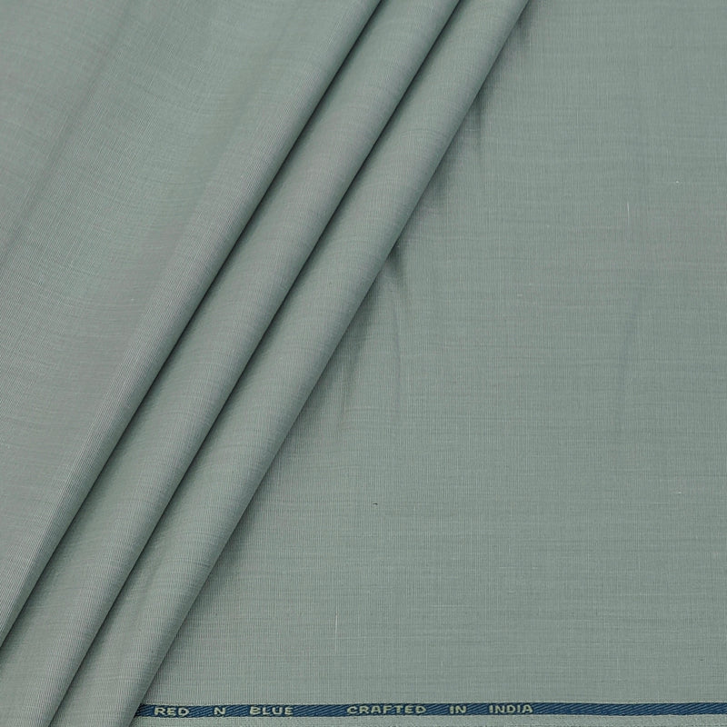 Shirt Fabric ManTire wrinkle Free PC Plain Fill a Fill Colour Muted Green