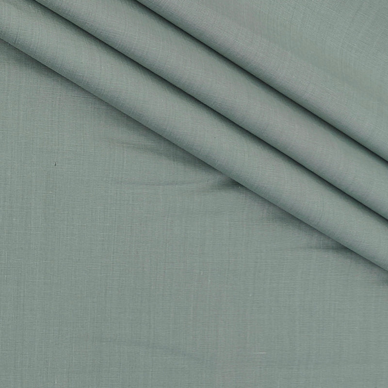 Shirt Fabric ManTire wrinkle Free PC Plain Fill a Fill Colour Muted Green