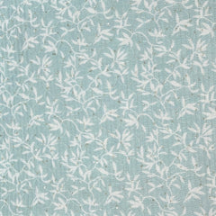 Kurta Fabric ManTire Designer Silk Allover Leafy Vines Embroidery Colour Pistachio Green
