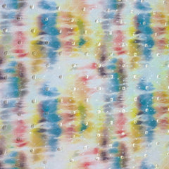 Kurta Fabric ManTire Designer Silk Meadow Colour Multicolour
