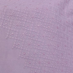 Kurta Fabric ManTire Designer Silk Lucknowi Chikankari with Sequin Work Colour Pastel Pink