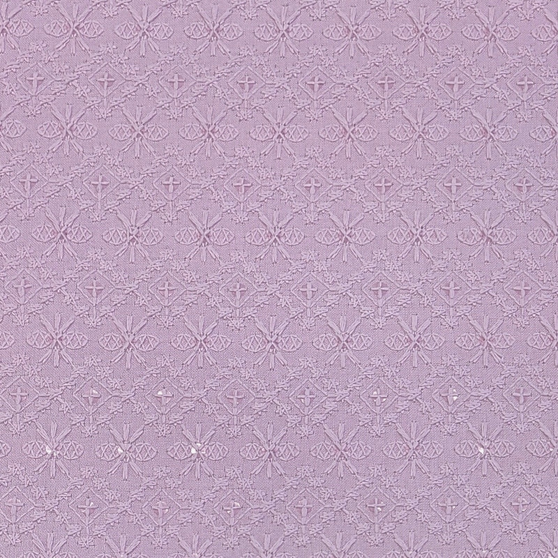 Kurta Fabric ManTire Designer Silk Lucknowi Chikankari with Sequin Work Colour Pastel Pink