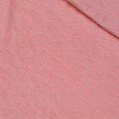Kurta Fabric ManTire Designer Silk Embroidery Colour Salmon Pink