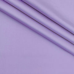 Shirt Fabric Raymond 70s Giza Cotton Plain Colour Lavender