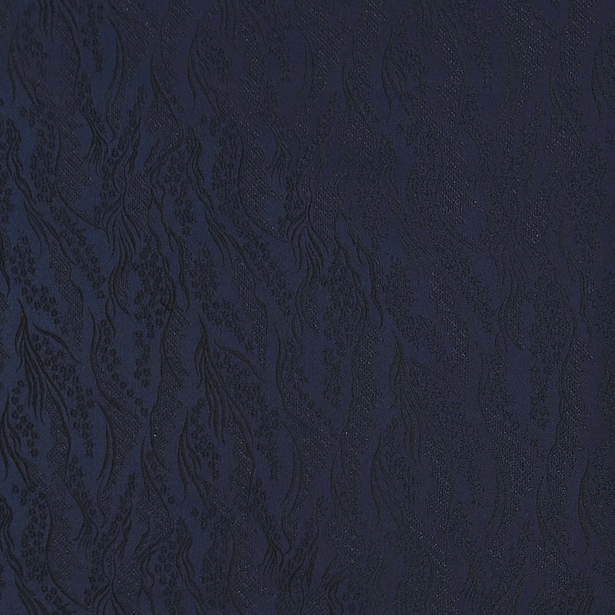 Reid & Taylor Jacquard Premium Bandhgala Fabric Colour Dark Night Blue