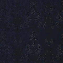 Reid & Taylor Jacquard Premium Bandhgala Fabric Colour Blackish Blue