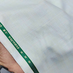 Trouser Fabric Raymond PV Broad Check Colour Pistachio Green