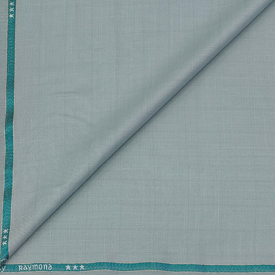 Trouser Fabric Raymond PV Check Colour Swamp Green