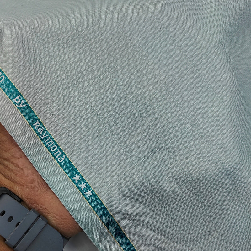 Trouser Fabric Raymond PV Check Colour Swamp Green